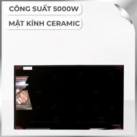 Bếp từ đôi âm Kocher DI-336 Pro 5000W