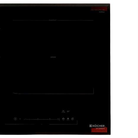 Bếp từ đôi âm Kocher DI-338 Pro 5000W Màu Đen