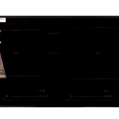 Bếp từ đôi âm Kocher DI-338 Pro 5000W Màu Đen