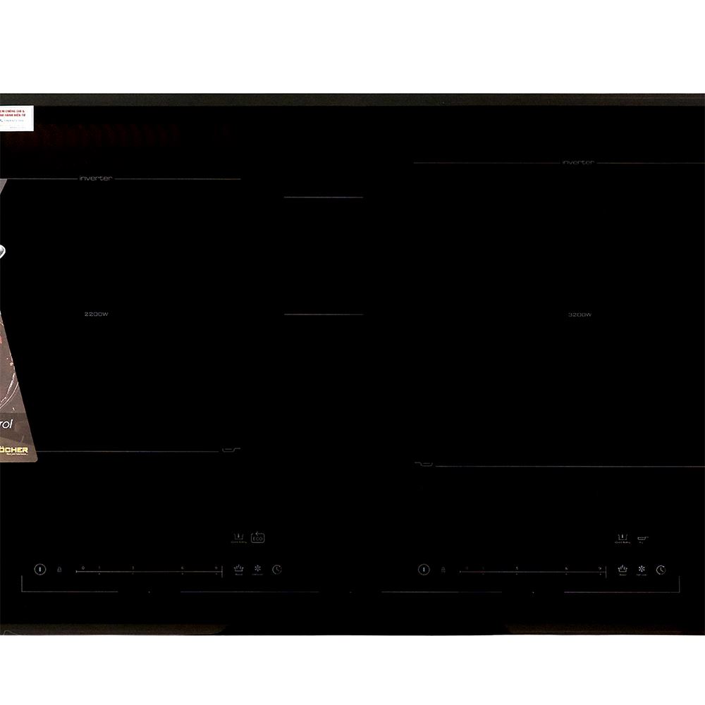 Bếp từ đôi âm Kocher DI-338 Pro 5000W Màu Đen