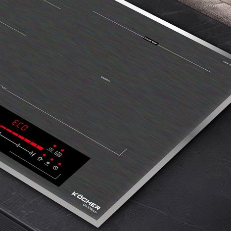 Bếp từ đôi âm Kocher DI-339 Pro 5000W Màu Đen