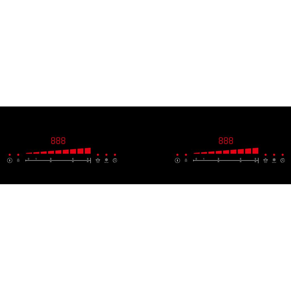 Bếp từ đôi âm Kocher DI-339 Pro 5000W Màu Đen