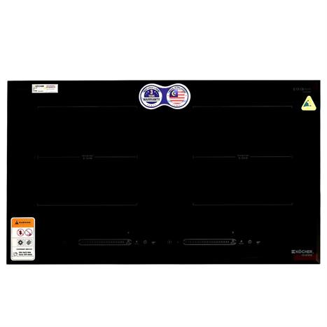 Bếp từ đôi âm Kocher DI-616SE 4000W Màu Đen