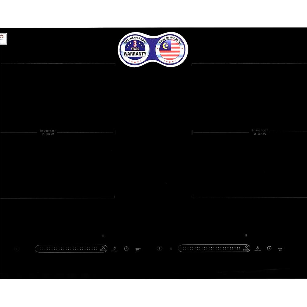 Bếp từ đôi âm Kocher DI-616SE 4000W Màu Đen