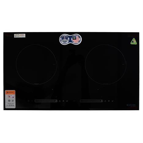 Bếp từ đôi âm Kocher DI-628SE 4000W Màu Đen