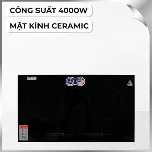 Bếp từ đôi âm Kocher DI-628SE 4000W