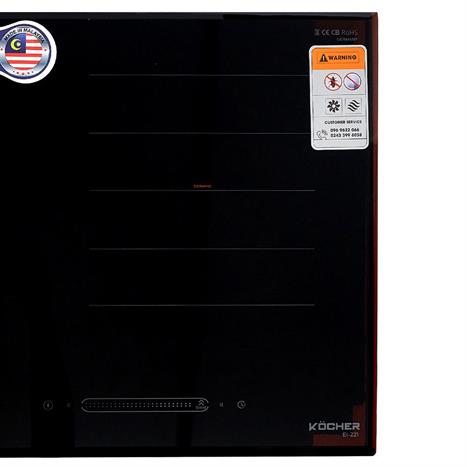 Bếp từ hồng ngoại âm Kocher EI-221 4000W Màu Đen