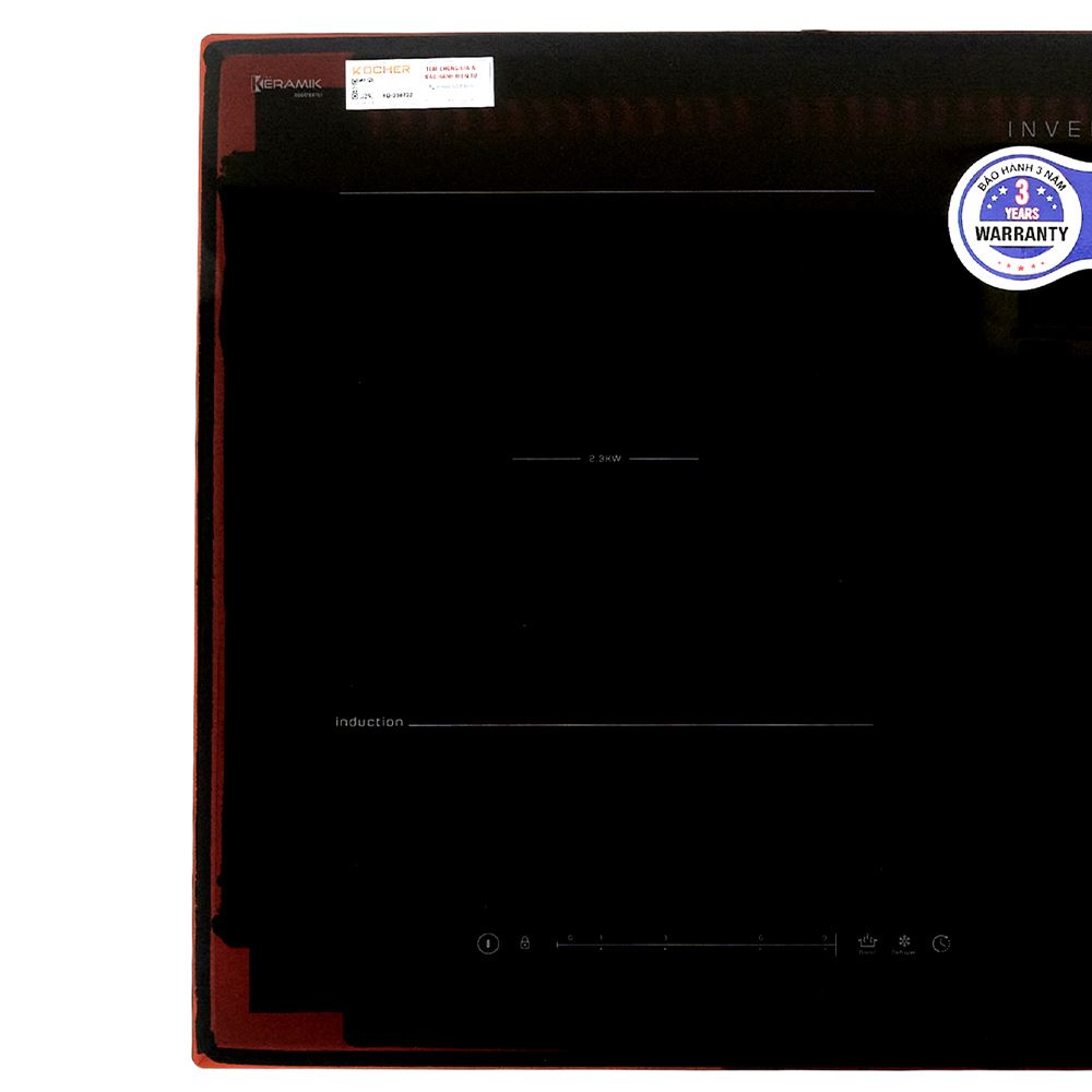 Bếp từ hồng ngoại âm Kocher EI-330E 4000W Màu Đen
