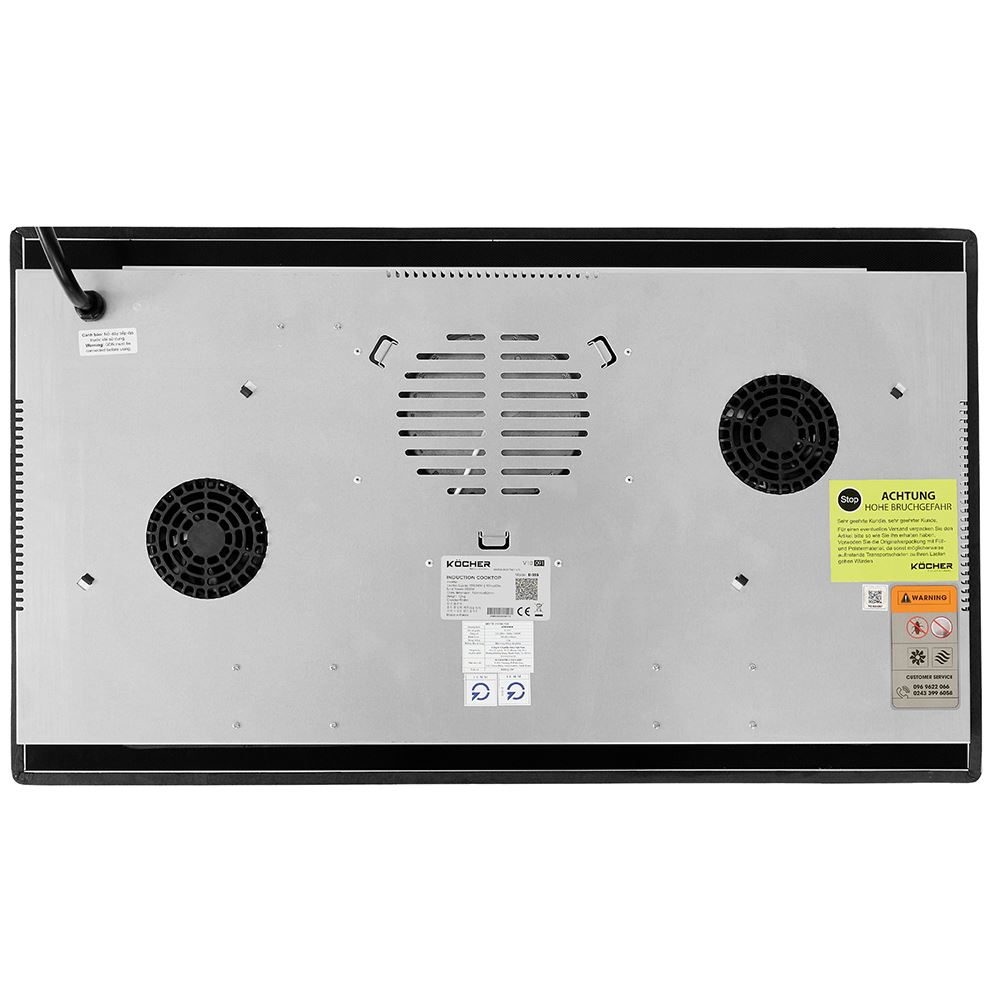 Bếp từ hồng ngoại âm Kocher EI-355 5900W Màu Đen
