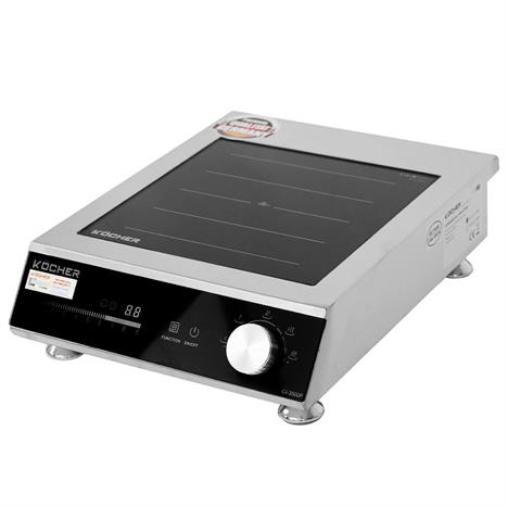 Bếp từ công nghiệp Kocher CI-3500F 3500W Màu Bạc