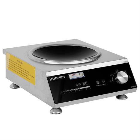 Bếp từ công nghiệp Kocher CI-3500C 3500W Màu Bạc