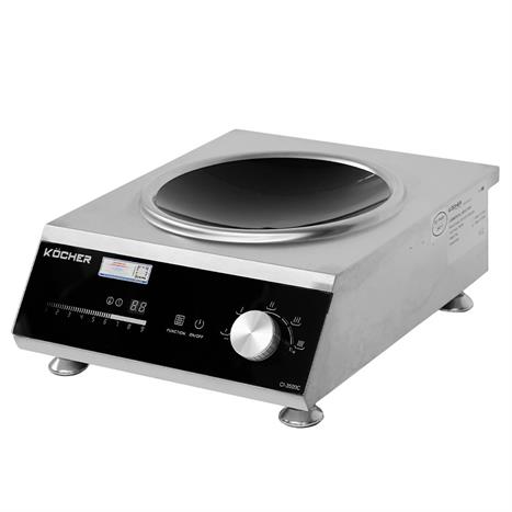 Bếp từ công nghiệp Kocher CI-3500C 3500W Màu Bạc