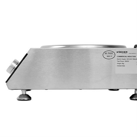 Bếp từ công nghiệp Kocher CI-3500C 3500W Màu Bạc