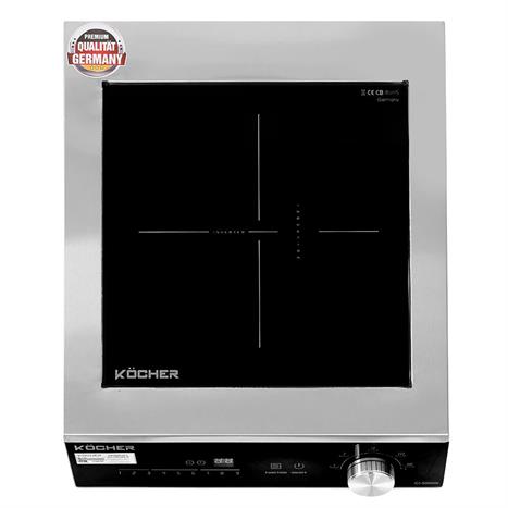 Bếp từ công nghiệp Kocher CI-5000W 5000W Màu Bạc