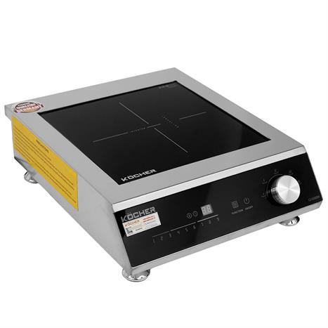 Bếp từ công nghiệp Kocher CI-5000W 5000W Màu Bạc