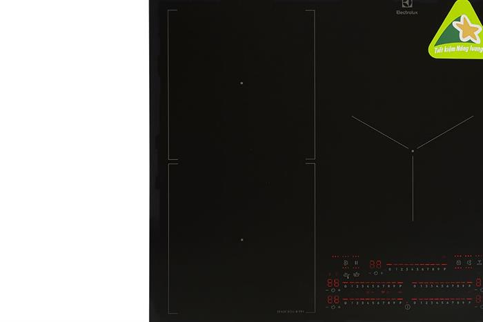 Bếp từ 5 vùng nấu âm Electrolux ​KIS87553IT 7350W Màu Đen