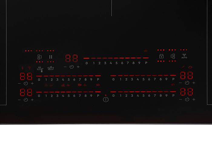 Bếp từ 5 vùng nấu âm Electrolux ​KIS87553IT 7350W Màu Đen
