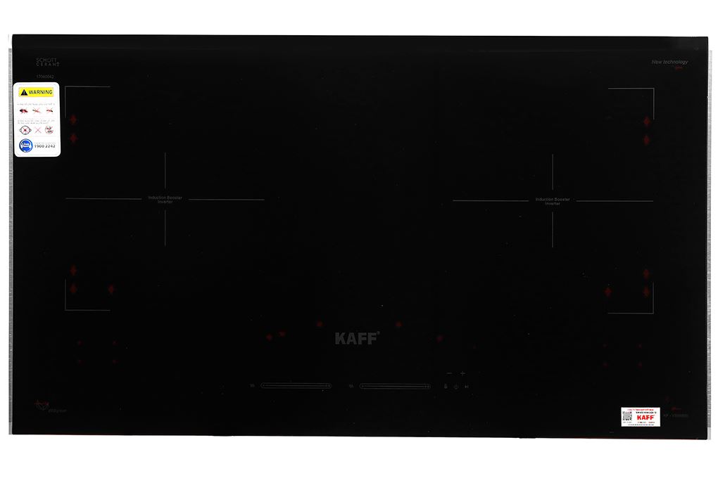 Bếp từ đôi âm KAFF KF-VS9885II 4600W Màu Đen
