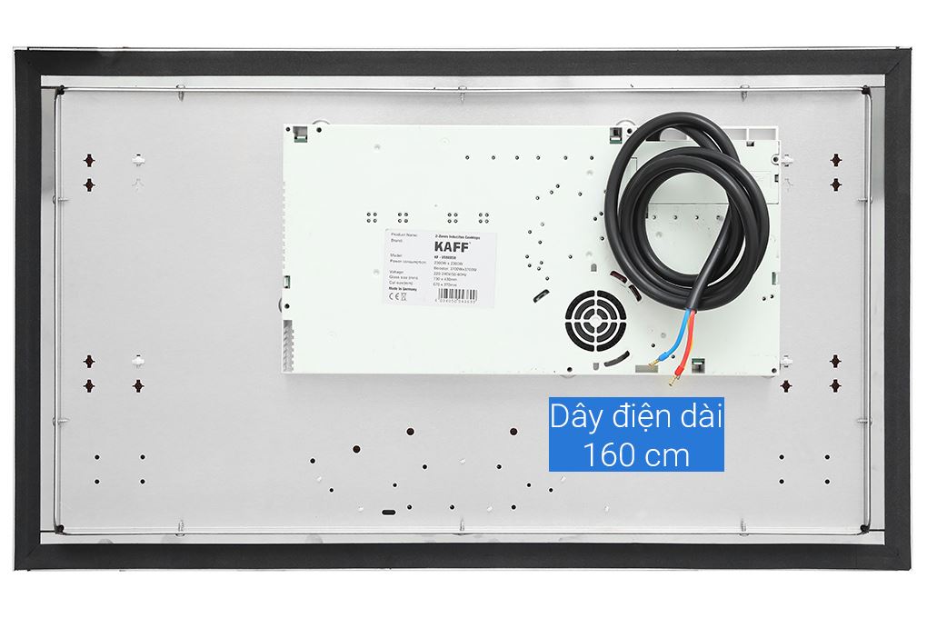Bếp từ đôi âm KAFF KF-VS9885II 4600W Màu Đen