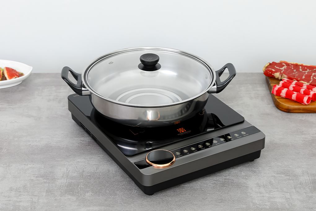 Bếp từ đơn Hawonkoo SEOUL-CEH-114 2000W Màu Đen