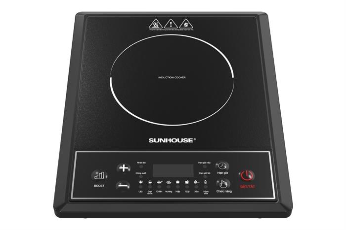 Bếp từ đơn Sunhouse SHD6154 2000W Màu Đen