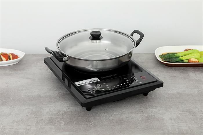 Bếp từ đơn Sunhouse SHD6154 2000W Màu Đen
