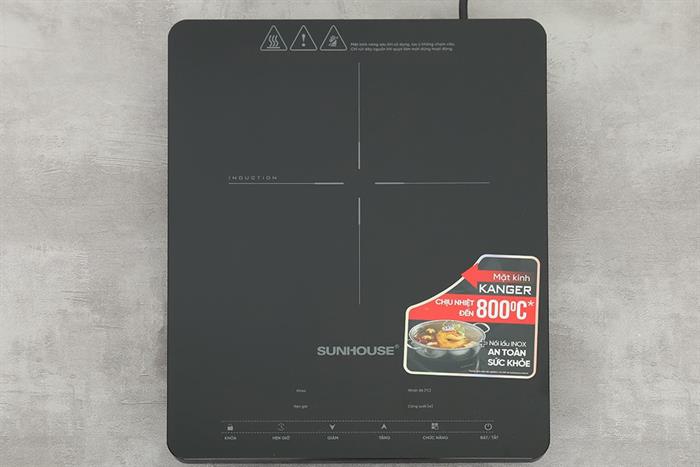 Bếp từ đơn Sunhouse SHD6804 2000W Màu Đen