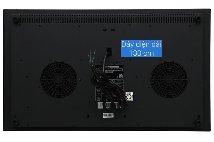 Bếp điện từ đôi Junger JG CEJ-220 4400W Màu Đen