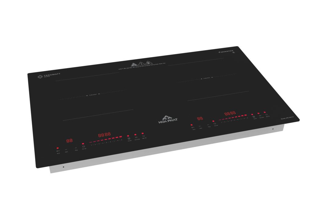 Bếp từ đôi âm Hòa Phát HPC 4D11H 4000W Màu Đen