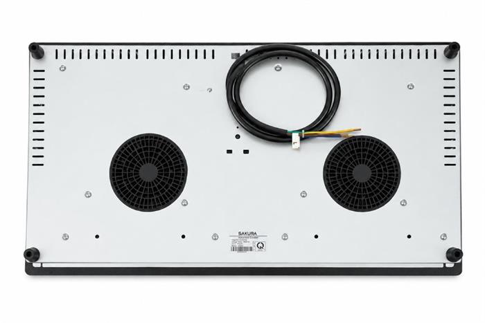 Bếp điện từ đôi Sakura DS-2550BT 5000W Màu Đen