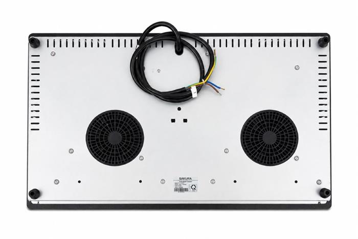 Bếp điện từ đôi Sakura DS-2200BT 4000W Màu Đen