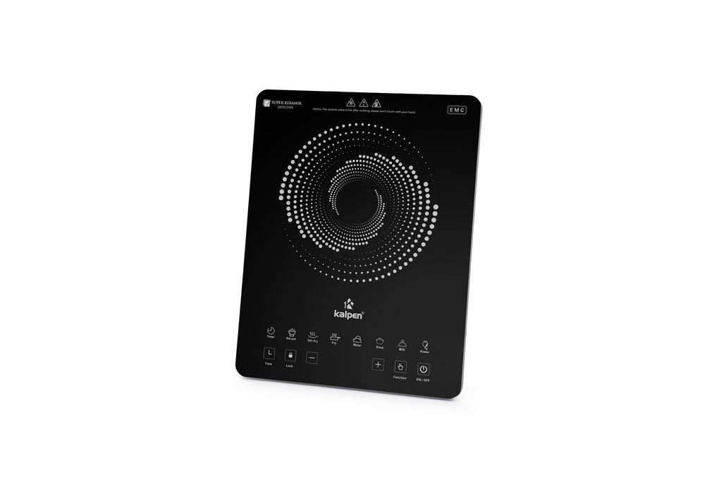 Bếp từ đơn Kalpen IK7 2000W Màu Đen