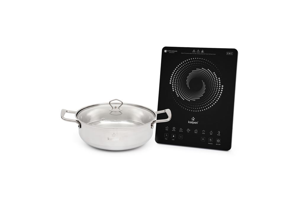Bếp từ đơn Kalpen IK7 2000W Màu Đen