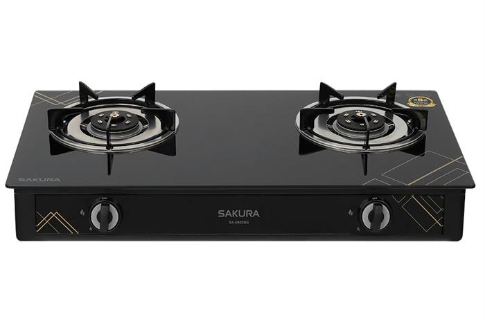 Bếp ga đôi Sakura SA-D602BG