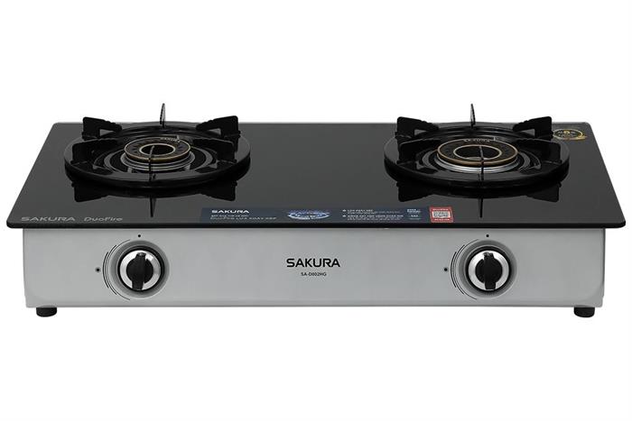 Bếp ga đôi Sakura SA-D802HG