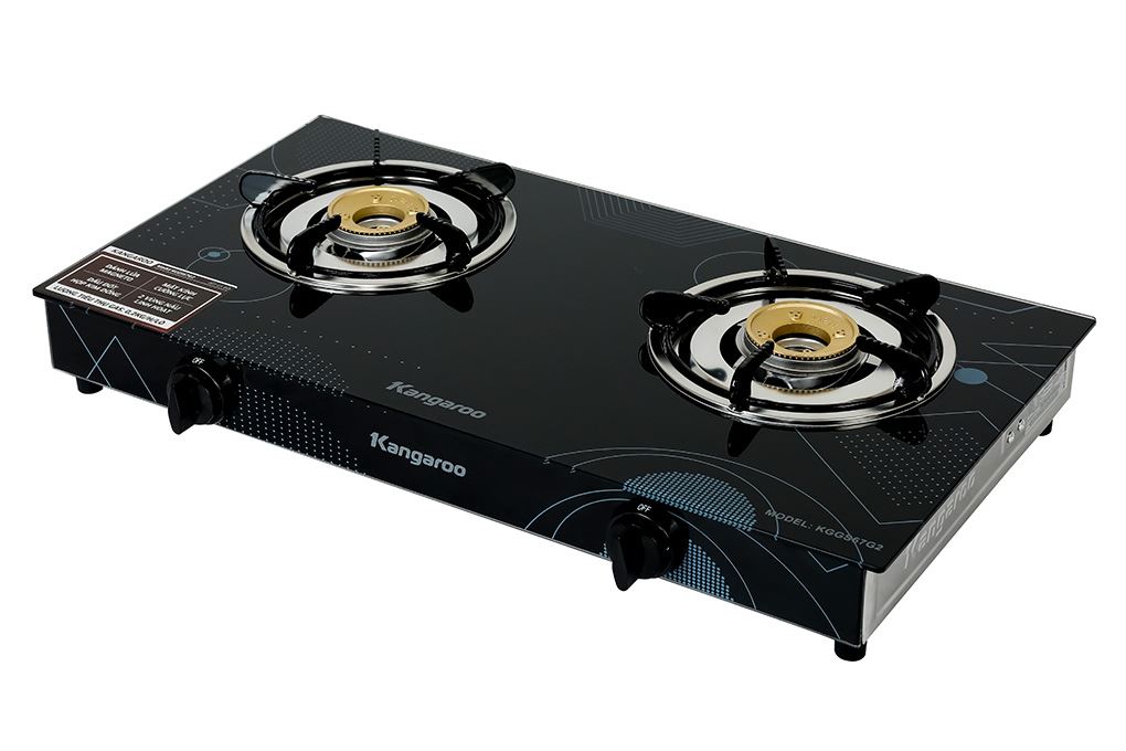 Bếp ga đôi Kangaroo KGGS67G2 Màu Đen