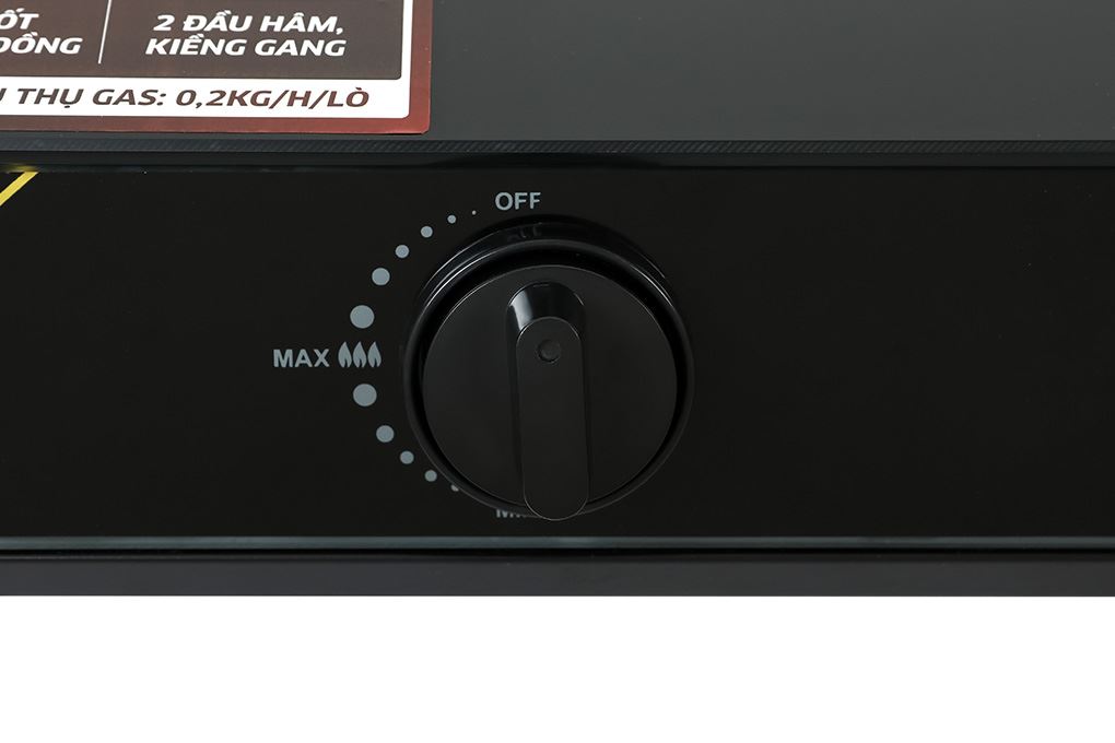 Bếp ga đôi Kangaroo KGGS69G7 Màu Đen