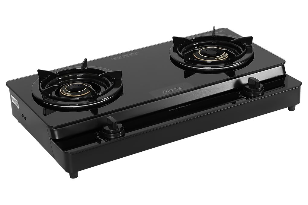 Bếp ga đôi Sunhouse Mama MMB33082-VMD Màu Đen