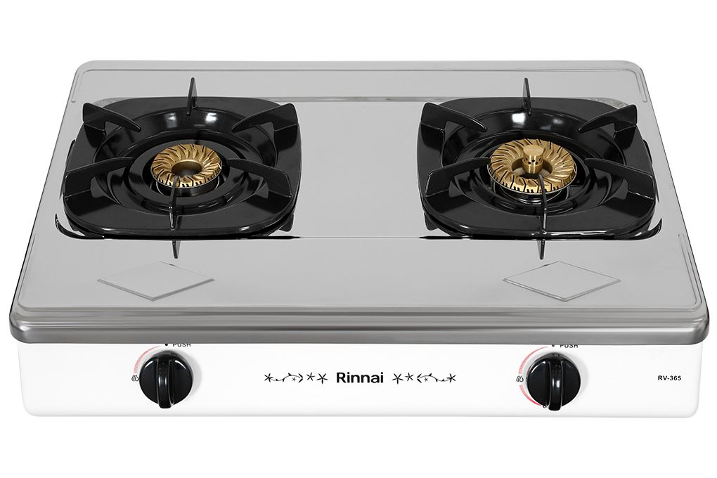 Bếp gas đôi Rinnai RV-365(SW)N Màu Bạc