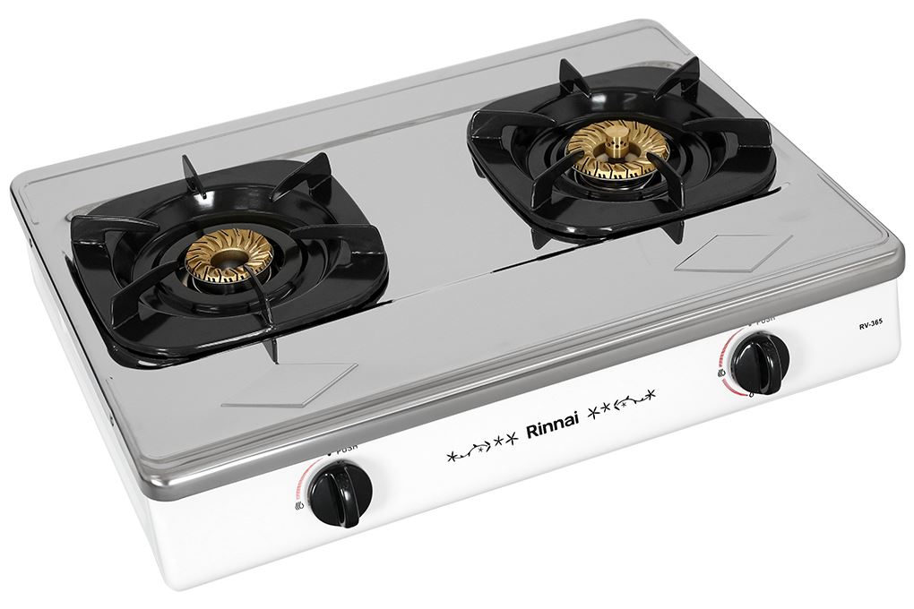 Bếp gas đôi Rinnai RV-365(SW)N Màu Bạc