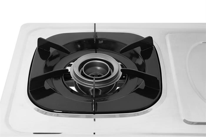 Bếp gas đôi Sakura SA-D302DS Màu Đen - Bạc