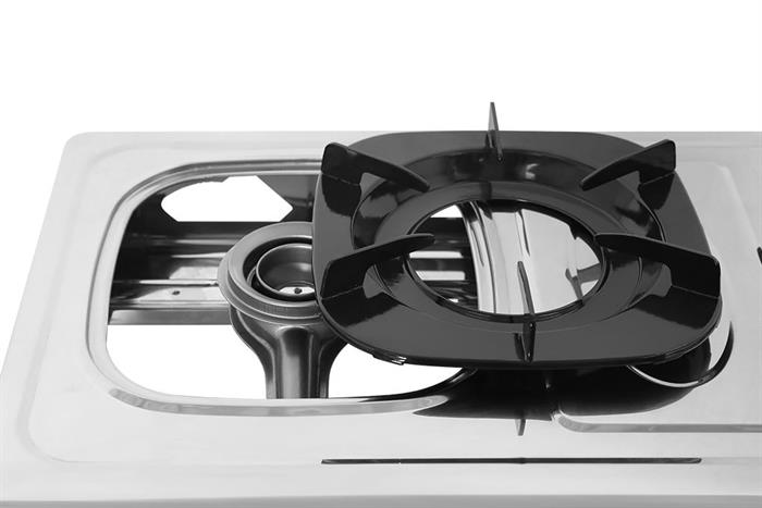 Bếp gas đôi Sakura SA-D302DS Màu Đen - Bạc