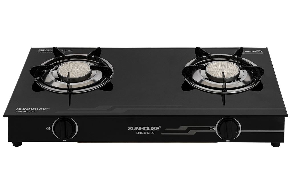 Bếp ga đôi Sunhouse SHB31013-EC Màu Đen