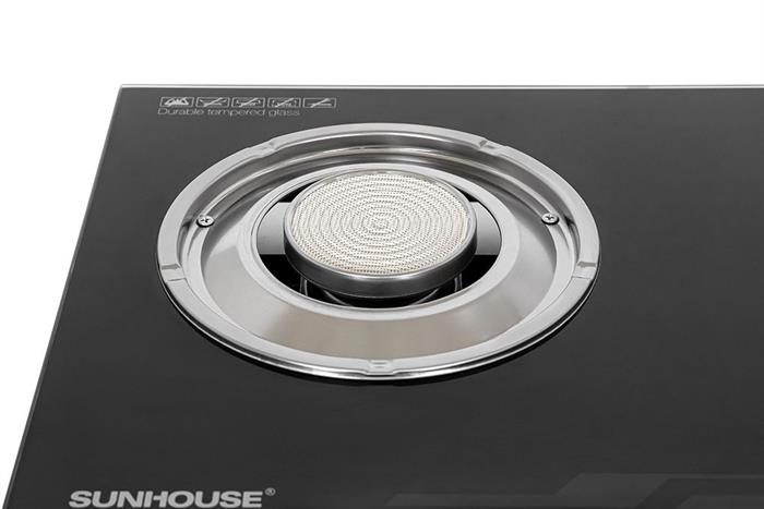 Bếp ga đôi Sunhouse SHB31013-EC Màu Đen