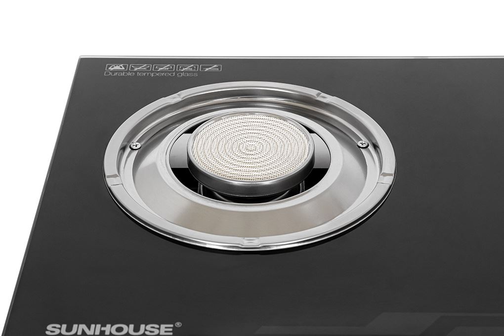 Bếp ga đôi Sunhouse SHB31013-EC Màu Đen