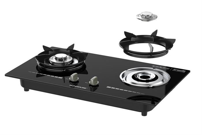 Bếp gas âm Sunhouse SHB61010-VMD Màu Đen