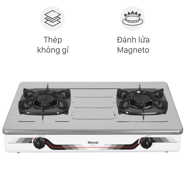Bếp gas đôi Rinnai RV-370(SM)N