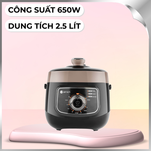 Nồi áp suất điện Elmich 2.5 lít PCE-1805