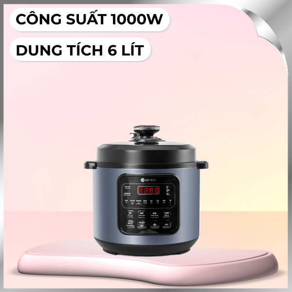 Nồi áp suất điện Elmich 6 lít PCE-8571