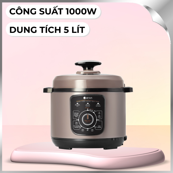 Nồi áp suất điện Elmich 5 lít PCE-8792